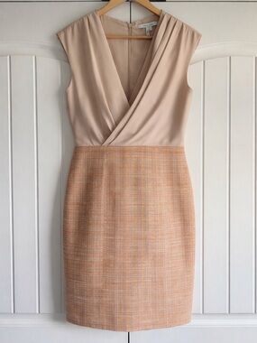 Max & Cleo Blush Pleated Dress